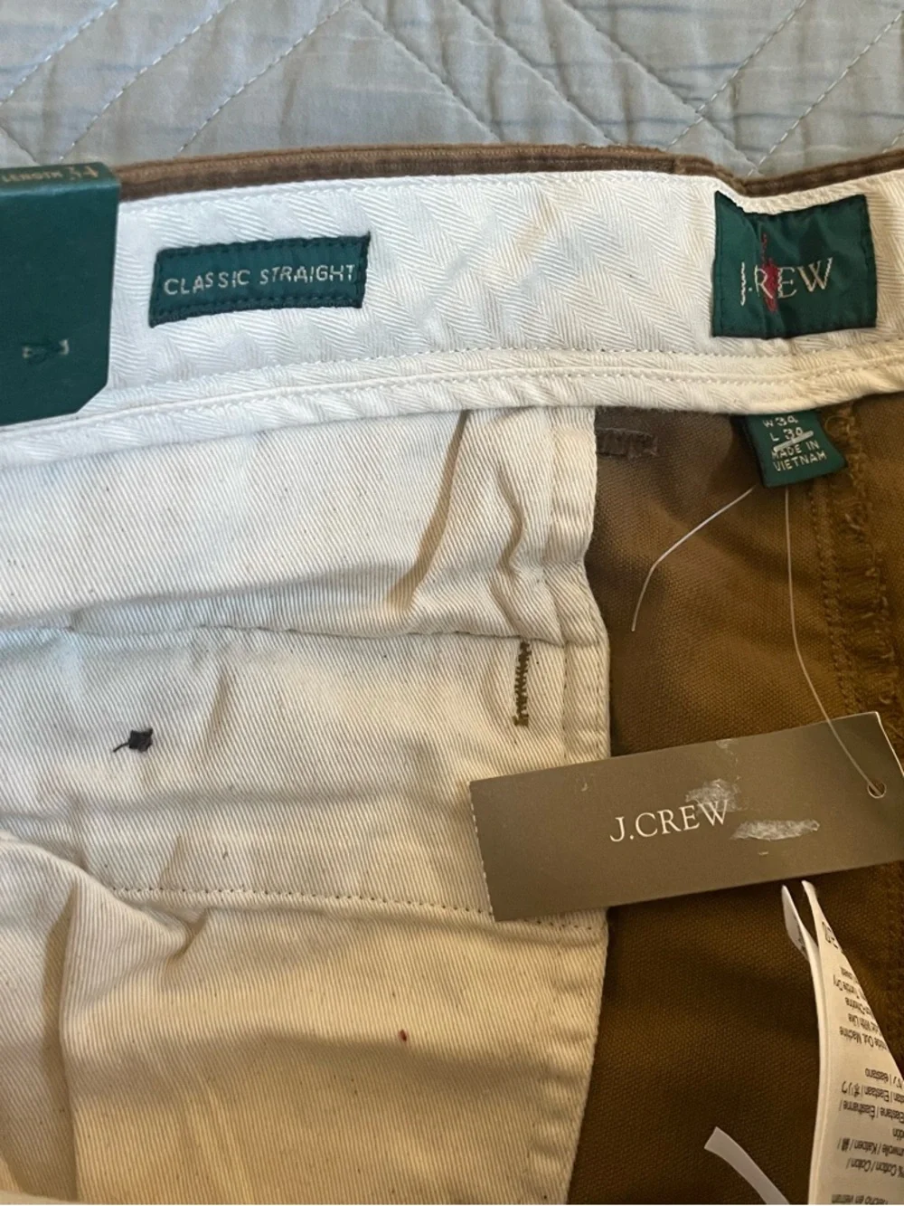 J. Crew crew broken